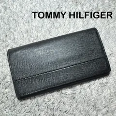 TOMMY HILFIGER トミー 長財布 レザー ブラック
