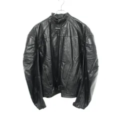 バレンシアガ BALENCIAGA 革ジャン Biker Jacket 744983 レザー レザーバイカージャケット メンズ Used Aのサムネイル