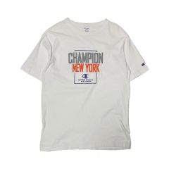90s Champion Tシャツ NEWYORK 霜降りグレー メンズ 半袖 - メルカリ