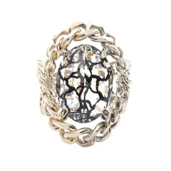 ディオール Dior バングル CDロゴ GP（ゴールドメッキ） バングル レディース Used Aのサムネイル