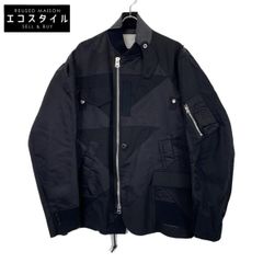 sacai dr.woo サカイ ドクターウー コラボ MA-1 バンダナ柄 - メルカリ
