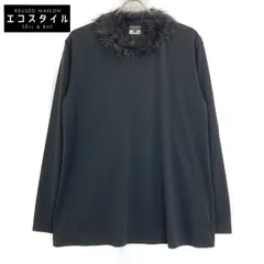 COMMEdesGARCONS HOMME PLUS　コムデギャルソンオムプリュス　PL-T009 ブラック 23年製 ファートリムロングカットソー　Mのサムネイル