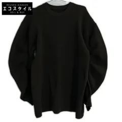 Ameri　アメリ　01320190500 ブラウン CIRCLE SILHOUETTE KNIT TOP/ワッフルスウェット　Fのサムネイル