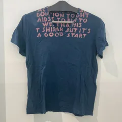 【成】Maison Margiela メゾン マルジェラ エイズT シャツ AIDS T-Shirt サイズ：S ネイビー（ブルー系） 【6200YO】F12のサムネイル