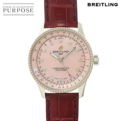 ブライトリング BREITLING ナビタイマー オートマチック 35 A17395 ボーイズ 腕時計 12P ダイヤ 自動巻き Super Ocean 90329937のサムネイル