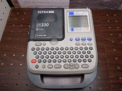 動作確認済】キングジム テプラ PRO SR330 本体・テープ3本付き - メルカリ
