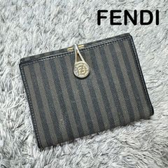 FENDI 펜디 접이식 지갑 로고 클립 가죽