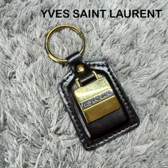 YVES SAINT LAURENT イヴサンローラン キーホルダー キーリング レザー ユニセックスのサムネイル
