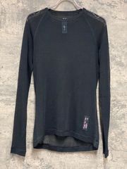 KG512 라파 Rapha MERINO MESH BASE LAYER 긴팔 베이스 레이어 블랙 S
