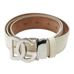 DOLCE＆GABBANA ドルチェ&ガッバーナ ダブルレザ― メンズベルト 38/80