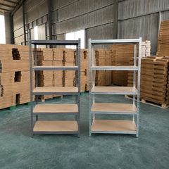 KIZAI スチールラック 5段 幅90cm/60cm 奥行40cm 高さ180cm シルバー