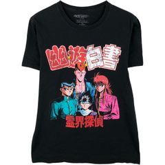 希少 幽遊白書 Tシャツ 霊界探偵 オフィシャル アニメ ヴィンテージ 