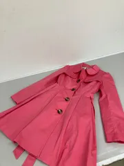 送料無料★DOLLY GIRL by ANNA SUI アナスイ★トレンチコート　ロングコート　ロングジャケット★ピンク★サイズ2  #80612sbvのサムネイル
