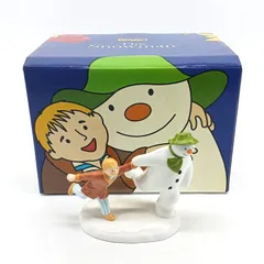 Coalport コールポート The Snowman スノーマン The Adventure Begins フィギュリン フィギュア 陶器製 箱付きのサムネイル