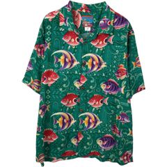 90年 old patagonia ACシャツ クロコダイル ワニ柄 USA製 - メルカリ