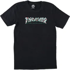 古着 スラッシャー THRASHER 花柄 サーフ スケートTシャツ レディースXS相当/eaa620368のサムネイル