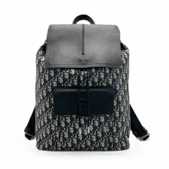 Christian Dior クリスチャンディオール オブリーク モーション バックパック 28-BO-0211 ネイビー リュック 布袋有のサムネイル