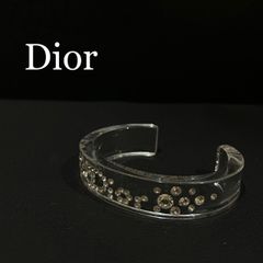 d*4様 Dior クリアバングル - メルカリ