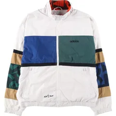 古着 80~90年代 アディダス adidas ATP Tour クレイジーパターン ウインドブレーカー メンズM相当 ヴィンテージ/eaa648691のサムネイル
