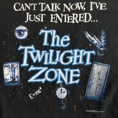 the twilight zone Tシャツ XLサイズ ヴィンテージ vintage fruit of the loom ブラック ワンオク taka着用のサムネイル