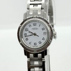 307 稼動 HERMES 時計 箱付き キャリック CA1.210 ホワイト - メルカリ