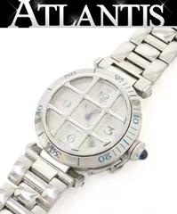 【広尾店】カルティエ Cartier パシャグリッド 38mm 腕時計 W31040H3 オートマ【19230】のサムネイル