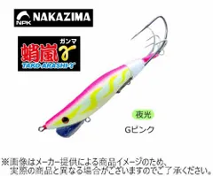 ナカジマ　蛸嵐γ(ガンマ)　4.5寸　50ｇ　カラー：Ｇピンク(6983)(タコ釣り・陸船兼用・バーブレス・BIGボディ・5本鈎仕様)のサムネイル