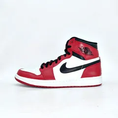 NIKE 2013 AIR JORDAN 1 RETRO HIGH CHICAGO 332550-163 SIZE 27.0cm ナイキ エア ジョーダン レトロ ハイ シカゴ スニーカー 大名店のサムネイル
