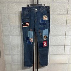 HYSTERIC GLAMOUR ワッペンプリントパンツM - メルカリ