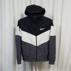 NIKE RUNNING】ナイキ 総柄ウインドブレーカ M フーディジャケット