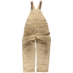 USA Carhartt ダブルニーオーバーオールW34キャメル ブラウン - メルカリ