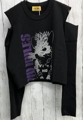 お値下げ不可 新品未使用タグ付きHYSTERIC GLAMOUR スウェット黒 