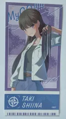 椎名立希 通常ver BanG Dream! It’s MyGO!!!!! トレーディングチケット風ステッカー Weiβ Schwarz MyGO!!!!! ver. バンドリ カード グッズのサムネイル