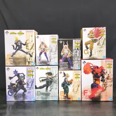 【D27330】一番くじ 僕のヒーローアカデミア ～突入～ B～H賞 ８体まとめ売り 開封品６点 未開封２点