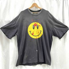 たけ様専用90s ぶち抜きスマイルフェイス ヴィンテージ Tシャツ