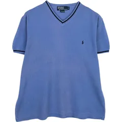 古着 ラルフローレン Ralph Lauren POLO by Ralph Lauren Vネック 半袖 ワンポイントロゴTシャツ メンズM相当/eaa648277