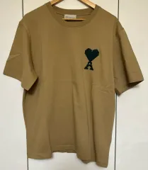 アミビックハート 刺繍 ロゴ オーバーサイズ 半袖 Tシャツ ユニセックスのサムネイル
