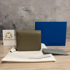 ☘️ 未使用✨土屋鞄 クラルテ フリンジスモールウォレット アッシュグレー 二つ折り財布 未使用保管品 R1-1090のサムネイル
