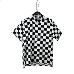 BLUCO WORK GARMENT 半袖 チェッカーフラッグ ワークシャツXL - メルカリ