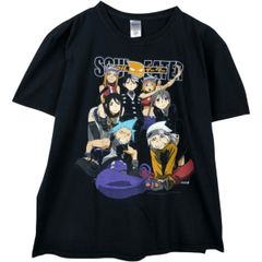 T157 00s ソウルイーター (SOUL EATER) Tシャツ 黒 - メルカリ