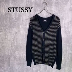 『STUSSY』ステューシー (M) ストライプカーディガン メンズのサムネイル