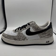美品】ナイキ WMNS エアフォース1 ホワイト パイソン レザー 蛇柄 29