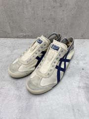 Onitsuka Tiger 오니츠카 타이거 멕시코 66 파라티 스니커 size26. 5/내츄럴 네이비 ■■ 맨즈