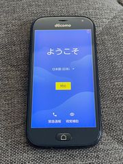 美品】docomo らくらくスマートフォン F-42A ネイビー 初期化済 - メルカリ