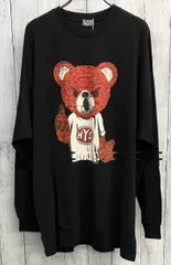HYSTERIC GLAMOUR 長袖Tシャツ ヒステリックグラマー ヒスベア プリントTシャツ ブラック 