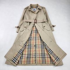 バーバリーロンドン 40 トレンチコート ベージュ ノバチェック