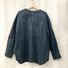 中古 LEMAIRE ホワイトステッチヘンリーネックシャツ M - メルカリ