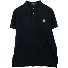 古着 ラルフローレン Ralph Lauren POLO RALPH LAUREN CUSTOM FIT ポロベア 半袖 ポロシャツ メンズL相当/eaa622198