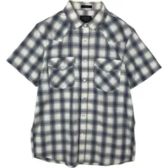 古着 ペンドルトン PENDLETON FRONTIER チェック柄 半袖 ウエスタンシャツ メンズL相当/eaa623252のサムネイル