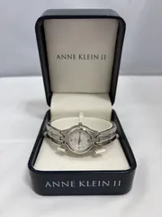 ☆美品☆ ANNE KLEIN アンクライン レディース腕時計 クォーツ デイト シルバーのサムネイル